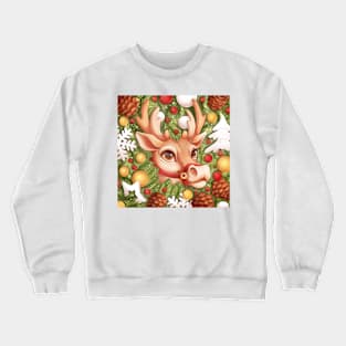 new year emotions holiday Crewneck Sweatshirt